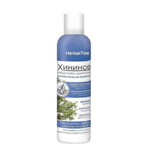 Herbal Time, Chinin Micellar Shampoo gegen Haarausfall, 200 ml