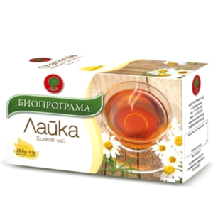 BIOPROGRAMA Kamille Tee 20gr (20stk.x 1g)/ 12 stk in Verpackung