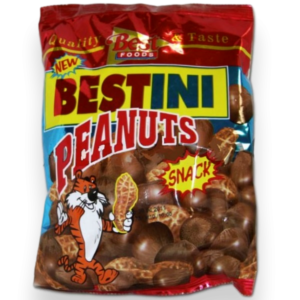 BESTINI Snacks mit Erdnuss, 25 g – knusprige Erdnuss-Snacks, ideal für den kleinen Hunger zwischendurch oder als proteinreicher Genuss für unterwegs.