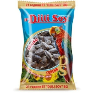 Djilli Soy Sonnenblumenkerne, mit Salz 100gr/ 10 stk in Verpackung