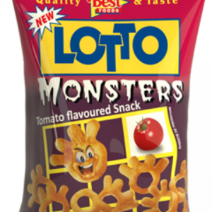 Lotto MONSTERS 75g/ 24 stk in Verpackung