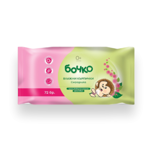 BOCHKO, Baby-Feuchttücher mit natürlichem Sumach-Öl – 72 Stück – Sanfte Feuchttücher für empfindliche Babyhaut, reinigen schonend, pflegen mit Sumach-Öl und helfen, Hautirritationen vorzubeugen.