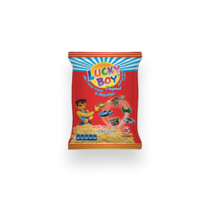 LUCKY BOY, mit Geschenk Mais Snacks mit Salz und Butter 40 g/  10 stk in Verpackung