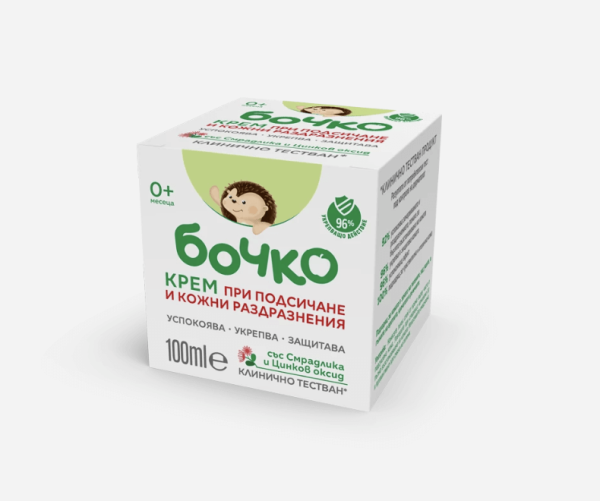 BOCHKO, Wundschutzkreme mit Sumach-Extrakt – 100 ml – Schützende Creme mit Sumach-Extrakt, fördert die Hautregeneration, beugt Hautreizungen vor und schützt empfindliche Hautpartien.