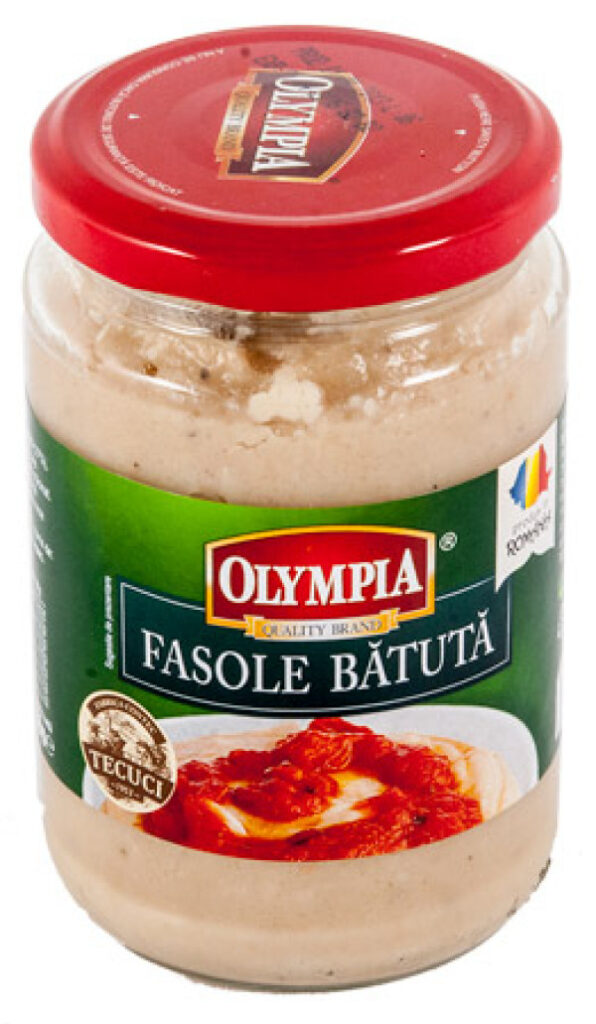 Weißer Bohnen-Hummus 300g, cremiger Aufstrich aus weißen Bohnen mit Zitronen- und Knoblauchnote, gesund und lecker als Dip oder Brotaufstrich.