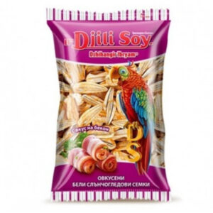 Djilli Soy Sonnenblumenkerne, mit Bacon Geschmack 80g/ 24 stk in Verpackung