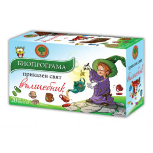 BIOPROGRAMA, Tee „Zauber“, 20 Beutel – Aromatischer Kräutertee mit entspannender Wirkung, ideal für einen beruhigenden Genussmoment.