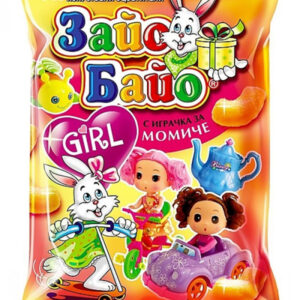 ZAYO BAYO Girl, 40 g – leckerer Snack für Mädchen, perfekt für unterwegs, mit kleiner Geschenküberraschung im Paket.