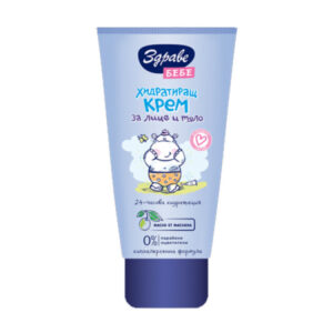 ZDRAVE BEBE Feuchtigkeit Creme für Gesicht und Körper, 150ml