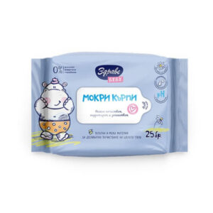 ZDRAVE BABY, Feuchttücher 25Stk