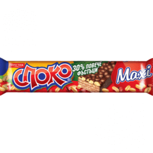 SPOKO MAXXI, Waffel mit Erdnüsse 53 g/ 30 stk in Verpackung