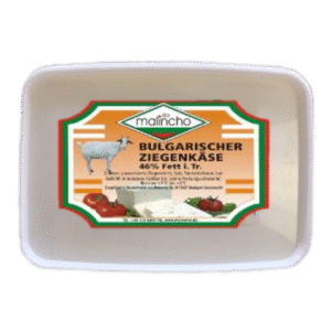 MALINCHO, Bulgarischer Ziegenkäse in Salzlake 400 g – Herzhaft-aromatischer Käse aus Ziegenmilch in Salzlake, cremig im Biss und perfekt für traditionelle bulgarische Gerichte, Salate oder als Beilage.