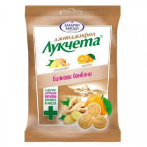 LUKCHETA, Bonbons mit Ginger und Orange 85 g