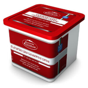 MADJAROV, Käse aus Kuhmilch Plastikschale 900 g – Traditioneller bulgarischer Kuhkäse in praktischer Schale, frisch, mild und vielseitig verwendbar.