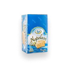 AGI Napoleon mit Vanille-creme, 90g/ 10 stk in Verpackung