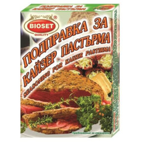 BIOSET, Gewürz für kajzer pastarma 100g