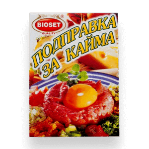 BIOSET, Gewürz für Hackfleisch 45g