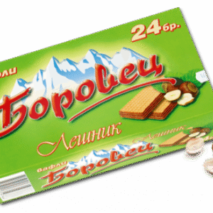 BOROVETZ, Waffeln Haselnuss 24 Stk. je Pack. 550 g/ 20 stk in Verpackung