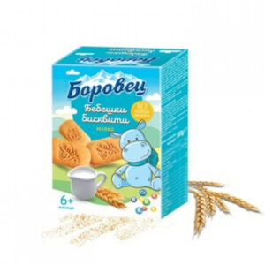 BOROVETZ, Baby Kekse mit Milch - 100 g.
