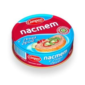 COMPASS, Gänse Pastete 100 g/ 45 stk in Verpackung