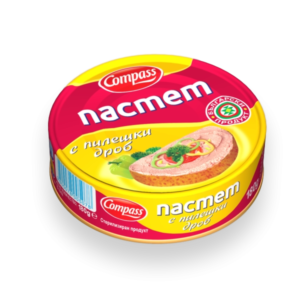 COMPASS, Hähnchen Pastete 100 g/ 45 stk in Verpackung