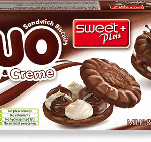 Sweet Plus, Kekse duo Milch und Kakao 150 g