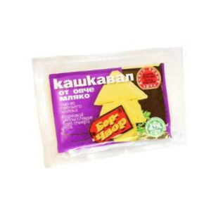 BOR CHVOR, Kaschkaval aus Schafsmilch 400 g – Aromatischer Hartkäse aus Schafsmilch, ideal zum Schneiden, Grillen oder für traditionelle Gerichte.