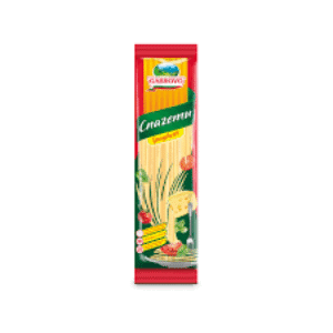 GABROVO, Spaghetti 400 g – Klassische Hartweizennudeln in langer Form, perfekt für Saucen, Aufläufe und traditionelle Pasta-Gerichte.