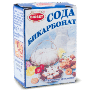 BIOSET, Natron/Soda Bicarbonate Box 80g