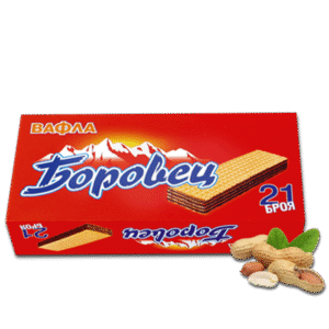 BOROVETZ, Waffel (21 Stück je Packung), 630g