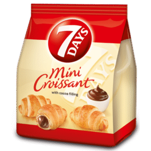 7 DAYS Mini Croissant Kakao 185g/ 8 stk in Verpackung