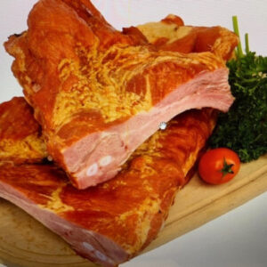 EXTRA MES, Geräucherte Schweinerippen Ganz, ~1kg/ 1 stk in Verpackung