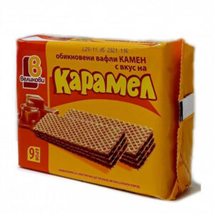 Waffeln Kamen mit Karamel, 220g