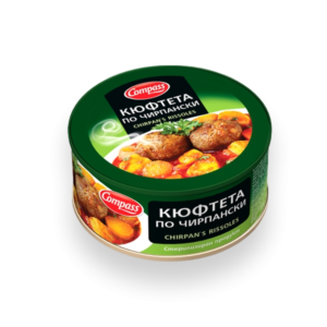 COMPASS, Frikadelle nach Chirpan Art 300g/ 24 stk in Verpackung