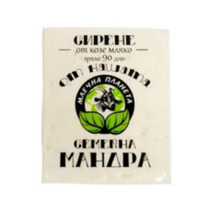 MLECHNA PLANETA, Ziegenkäse, ca. 350 g – Weicher und aromatischer Ziegenkäse, ideal für Salate, Sandwiches oder zum direkten Verzehr.