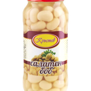 KRASTEV, Bohnen Salat, 540g/ 6 stk in Verpackung