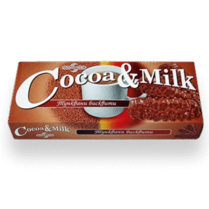 SWEET PLUS Kekse Kakao & Milch 140g,