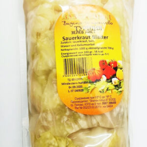 ZLATEN PLOD, Krautblätter 700 ml – Frische Krautblätter in praktischer Plastiktüte, ideal zum Einlegen oder für traditionelle Gerichte.