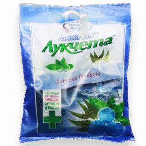LUKCHETA, Lutschbonbons mit Eukalyptus 90g
