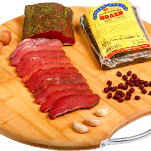 Nolev File Elena – luftgetrockneter Fleischaufschnitt in Verpackung.