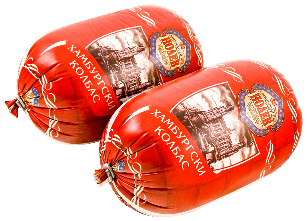 Nolev Hamburgski salami 700gr – Bulgarisches Produkt | Malincho Shop