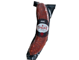 Abion Babek Trakiec – luftgetrocknete Wurst nach traditioneller Art in Verpackung.