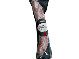 Abion Bansko Lukanche – traditionelle bulgarische Trockenwurst in Verpackung.