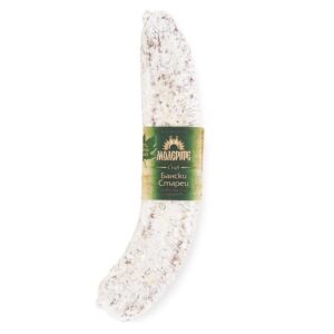 KFM Molerite Banski Starec 220 g – luftgetrocknete Wurst nach traditionellem Rezept in Verpackung.