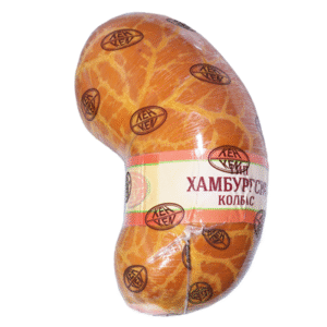 KEN Hamburgski Wurst im Darm, 1400 g/kg, traditionelle bulgarische Wurst in Naturdarm, herzhaft gewürzt, ideal für Grillen, Braten oder als deftiger Snack, vakuumverpackt.