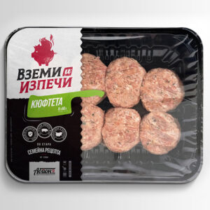 ABION, Frikadelle Schwein 20×50 g – vorgeformte Schweinefrikadellen, praktisch zum Braten oder Grillen.