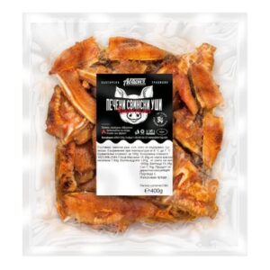 ABION, Gegrillte Schweineohren / kg – fertig gegrillte Schweineohren, ideal zum direkten Verzehr oder als Beilage.