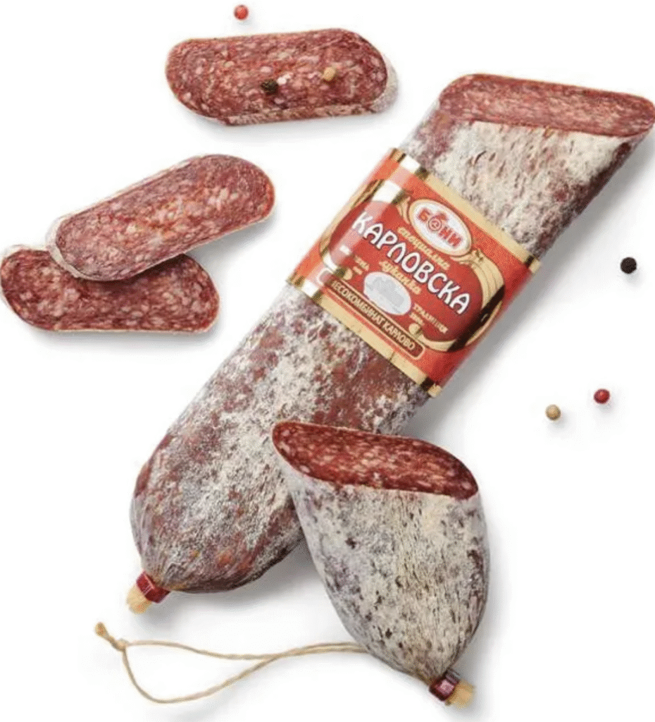 BONI Karlovska Lukanka Vak 210 g / Stk. – Bulgarisches Produkt | Malincho Shop