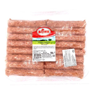 BONI, Kebapche 960 g – Bulgarlisches Gegrilltes aus gewürztem Hackfleisch, perfekt zum Grillen oder als herzhafter Snack.