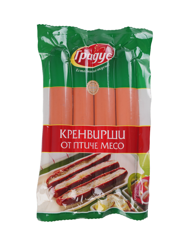 GRADUS Hähnchen Wurst 320 g / Stk. – Bulgarisches Produkt | Malincho Shop